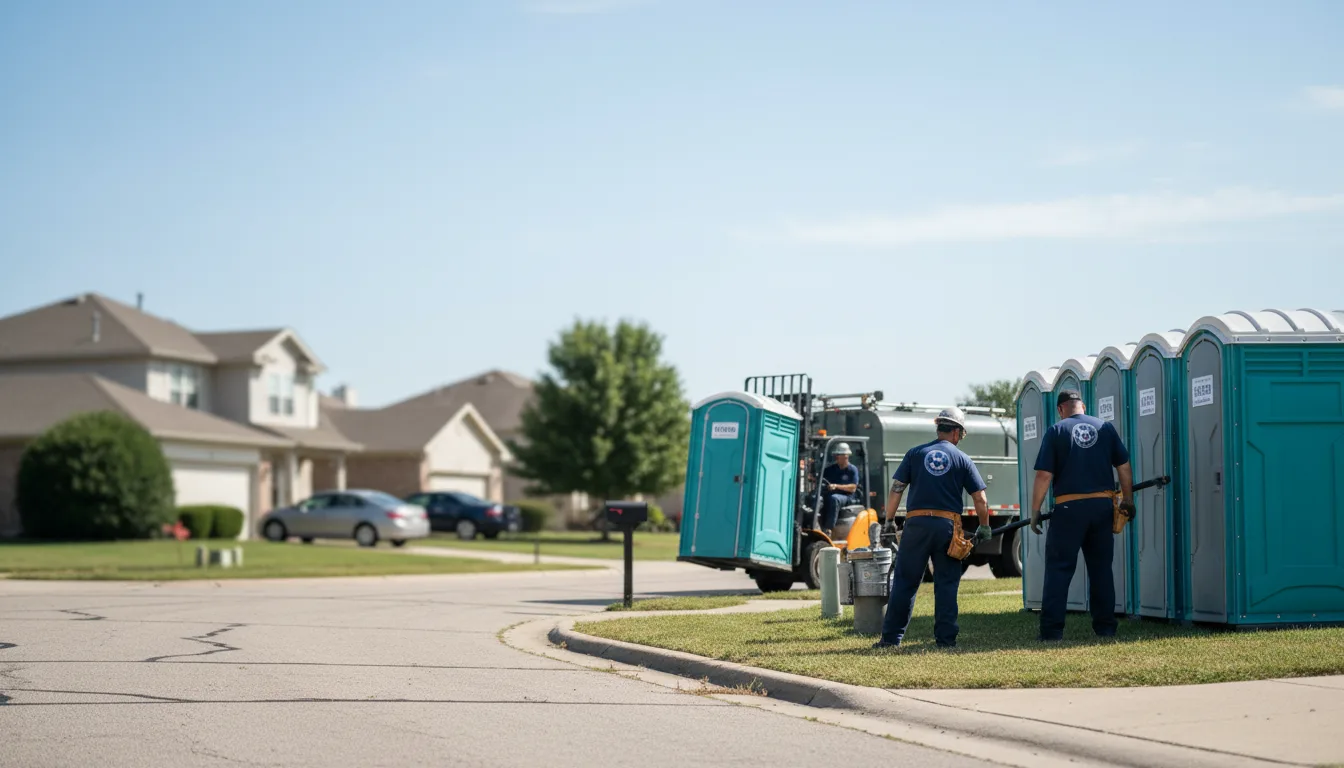 Porta Potty Rental in Campus, IL near me